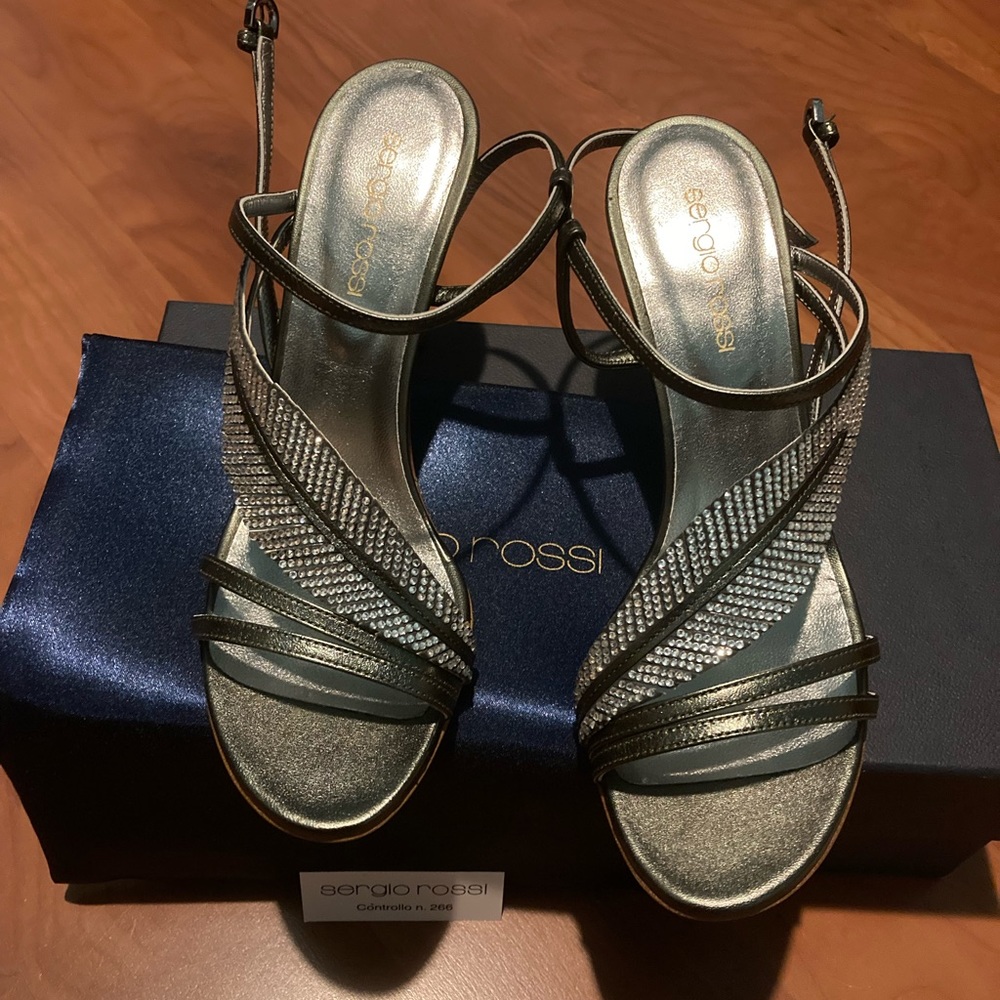 Sergio Rossi heel sandal